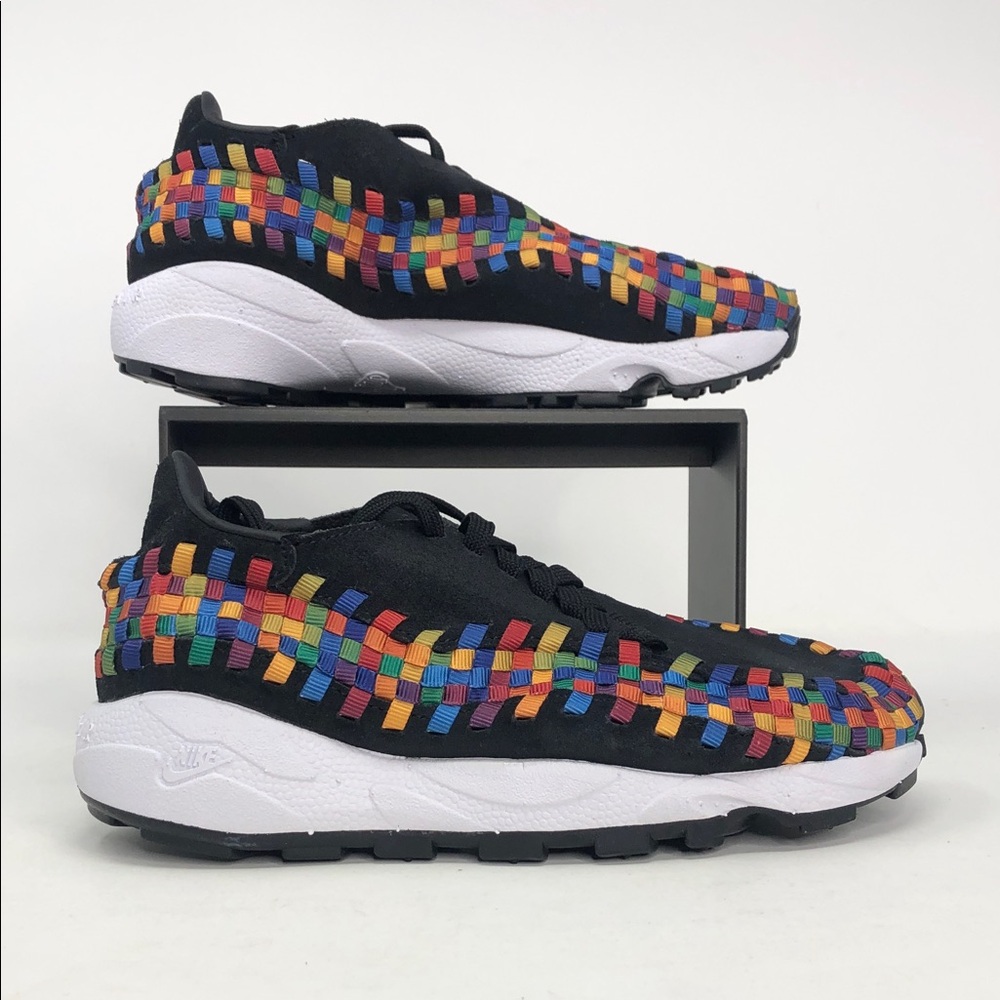 Nike Air Footscape Woven Rainbow FB1959-002 Women’s Sneakers - Size 7 No Box